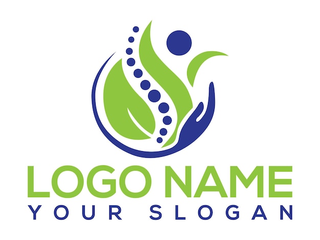Nueva colección de plantillas de logotipo de fisioterapia