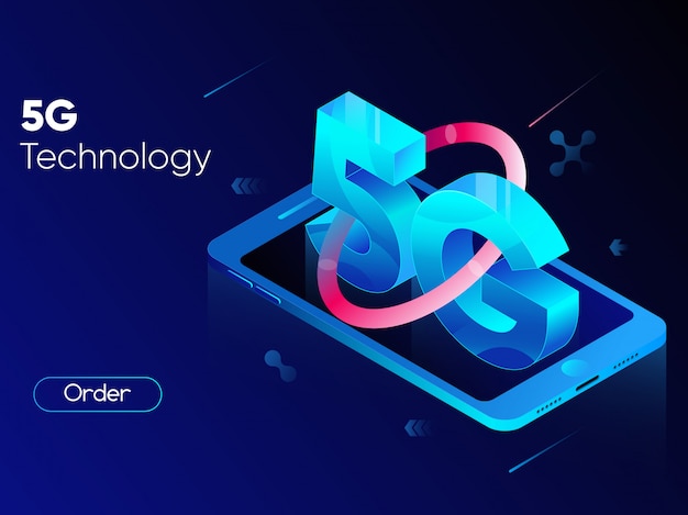 Nueva conexión inalámbrica a internet 5G.