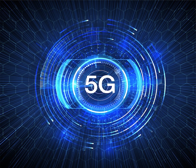 Nueva conexión wifi a internet inalámbrica 5G.