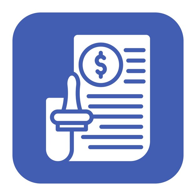 La nueva imagen vectorial del icono del acuerdo se puede utilizar para documentos y archivos