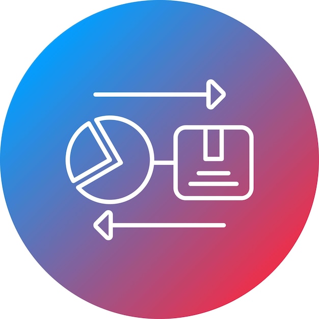 La nueva imagen vectorial del icono de oportunidad se puede utilizar para Big Data