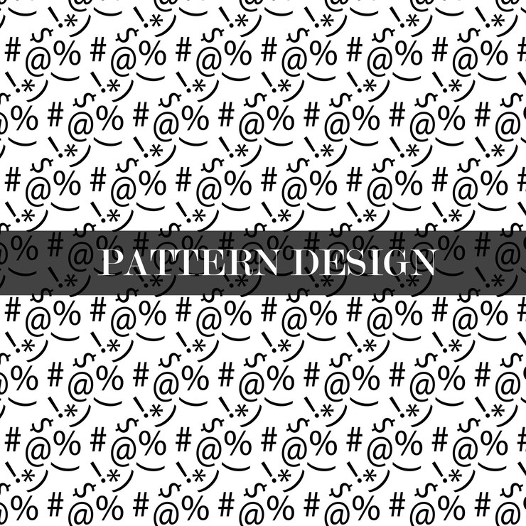 nueva plantilla de diseño de patrón de vector transparente moderno