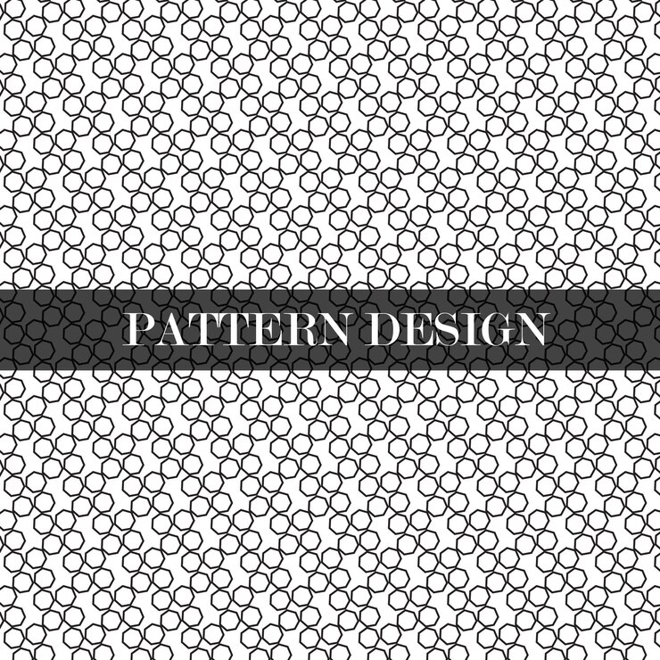nueva plantilla de diseño de patrón de vector transparente moderno