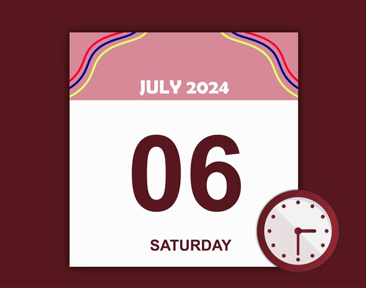 Nuevo calendario de 2024 calendario mensual de 2024