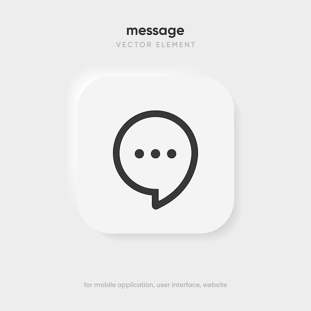 Nuevo concepto de notificación de mensajes en una maqueta realista de teléfono inteligente