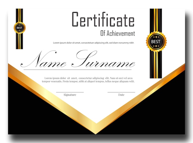 nuevo diseño de diploma con nombre y apellido