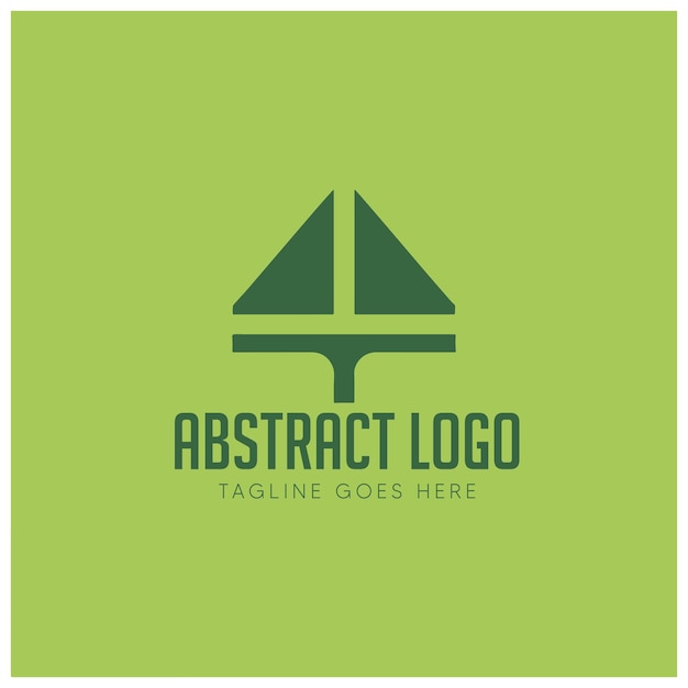 Nuevo diseño de logotipo abstracto