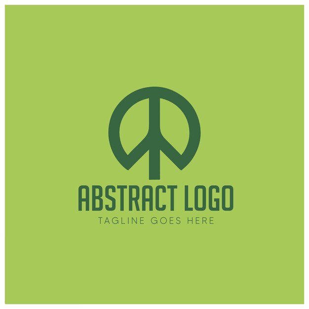 Nuevo diseño de logotipo abstracto