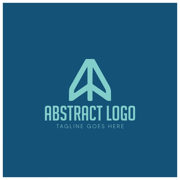 Nuevo diseño de logotipo abstracto