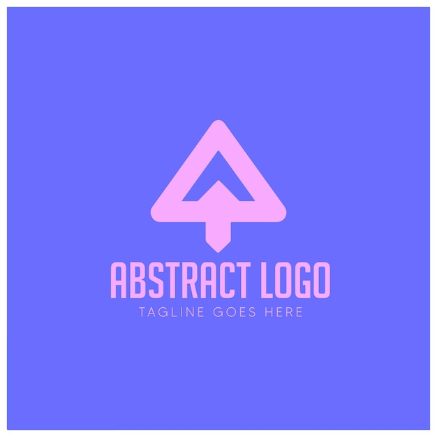 Nuevo diseño de logotipo abstracto