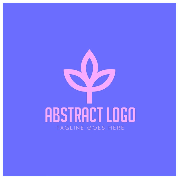 Nuevo diseño de logotipo abstracto