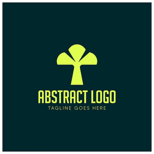 Nuevo diseño de logotipo abstracto