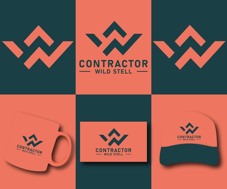 Vector nuevo diseño de logotipo de lujo moderno para su empresa y autobuses