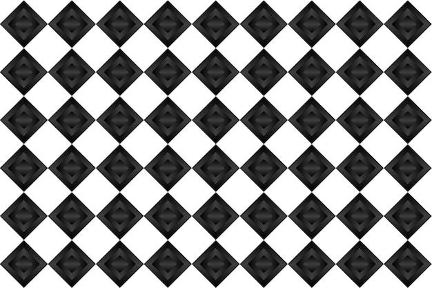 Nuevo diseño de patrón de degradado de color negro y gris cuadrado