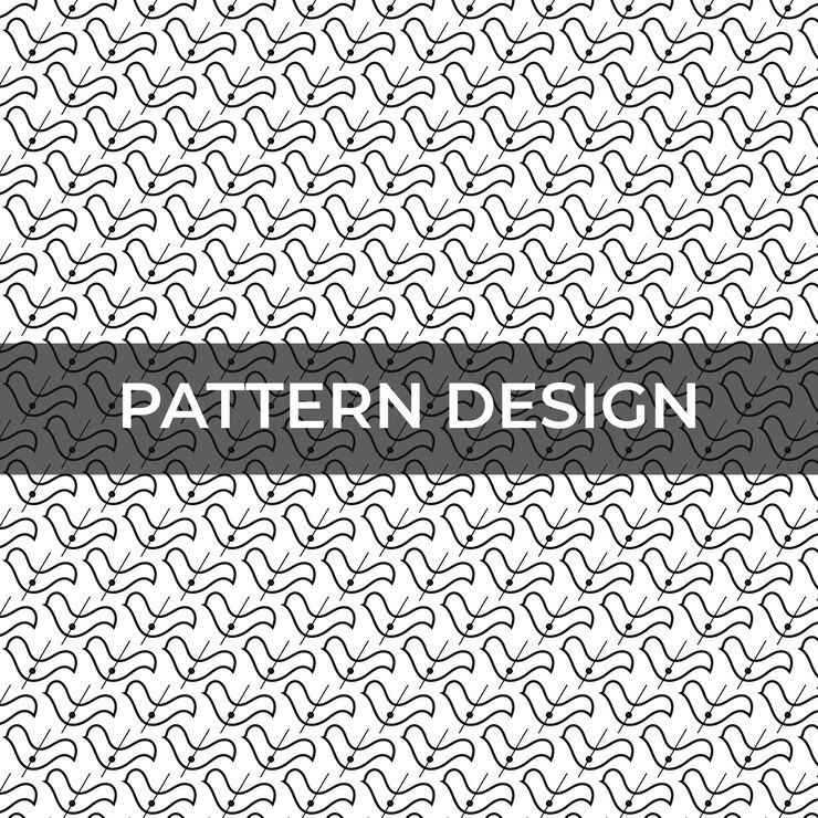 Nuevo diseño de patrón de vector transparente moderno