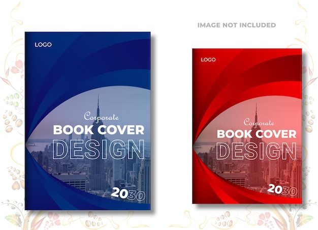 Nuevo diseño de portada de libro corporativo para color de remolque impreso