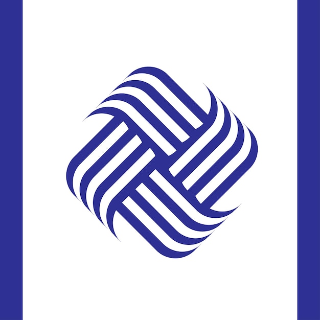 Nuevo diseño de tipo artístico con fondo azul