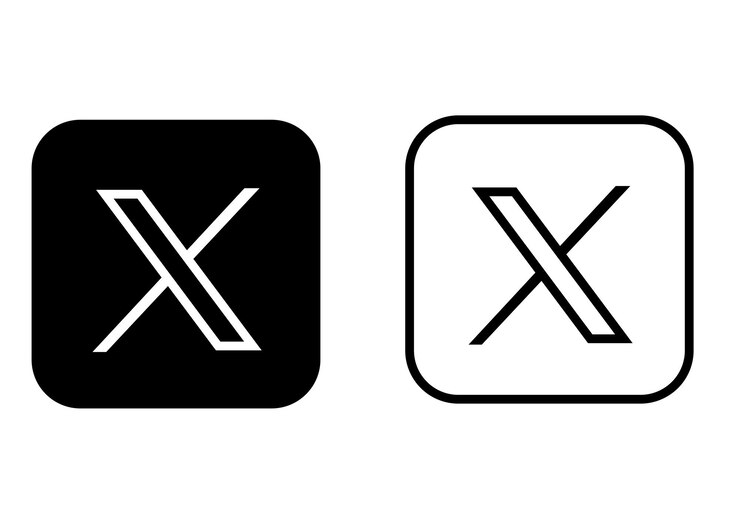 Nuevo logo de twitter x 2023 descarga vectorial del logo de twitter x P08