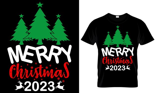 Nuevo vector de diseño de camisetas de Navidad