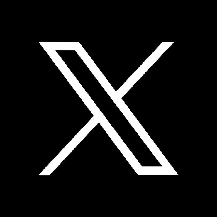 Vector nuevo vector del logotipo twitter x vector del signo twitter x