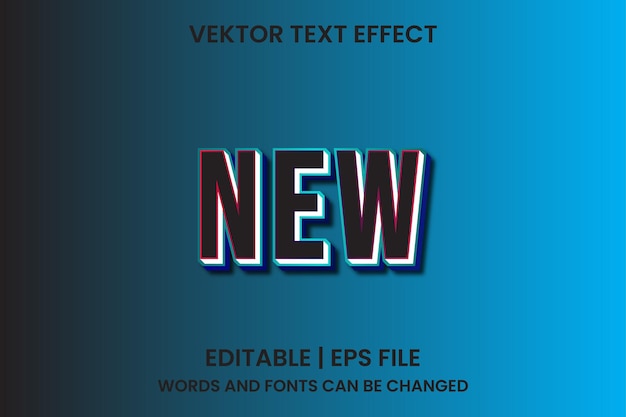 Nuevos efectos de texto editables