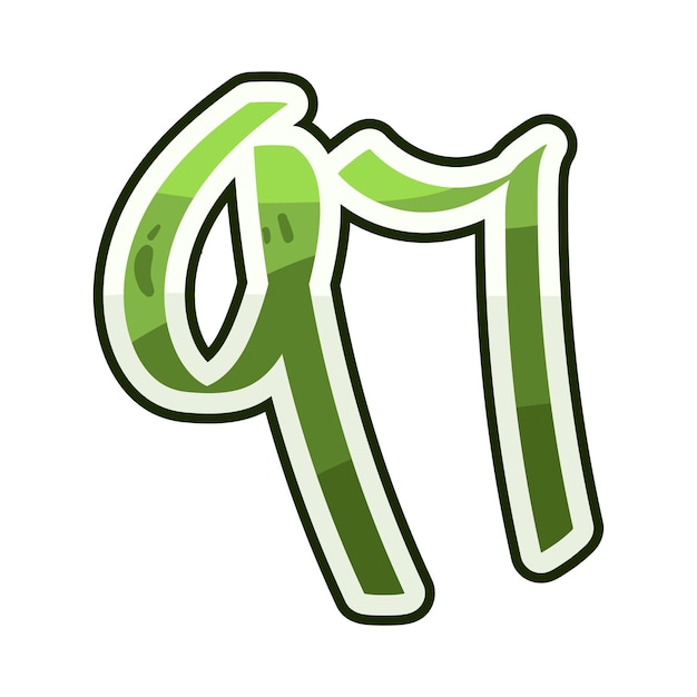 número árabe 96