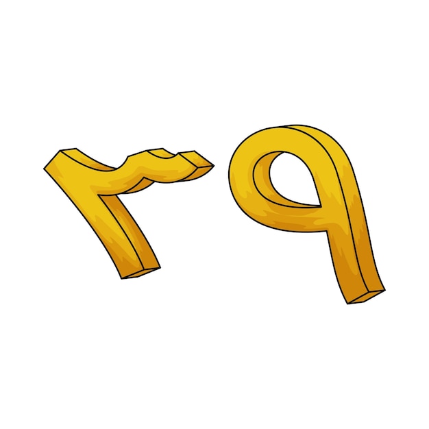 número árabe 39