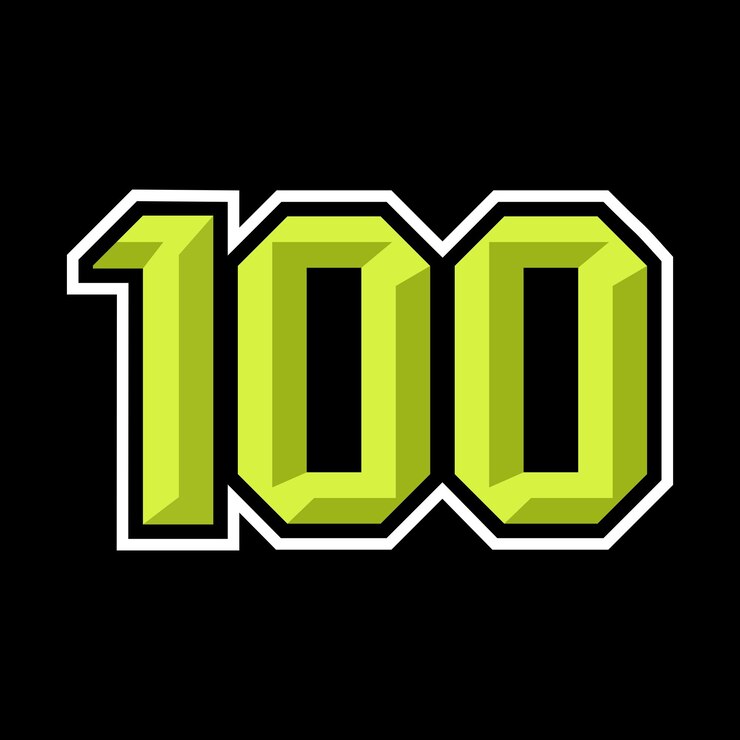 Vector número de carreras 100