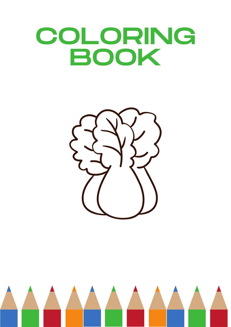 Vector número dibujado a mano kawaii libro para colorear ilustración alfabeto animal y frutas con palabra para niños