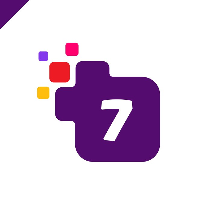 Vector número de diseño del logotipo
