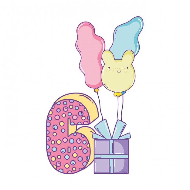 Número de vela de cumpleaños
