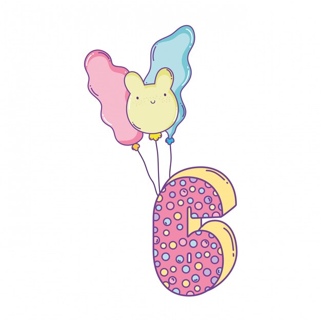 Número de vela de cumpleaños