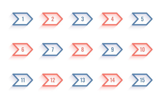 Números de puntos de bala vectoriales de fondo