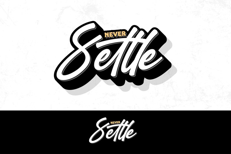Vector nunca se quede con el diseño tipográfico
