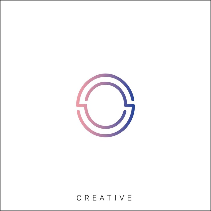 Vector o diseño creativo de logotipo branding diseño de logotipo ilustración vectorial diseño moderno diseño de monograma
