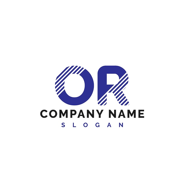 O Diseño de letras del logotipo O diseño de letras del logotipo Vector Ilustración Vector