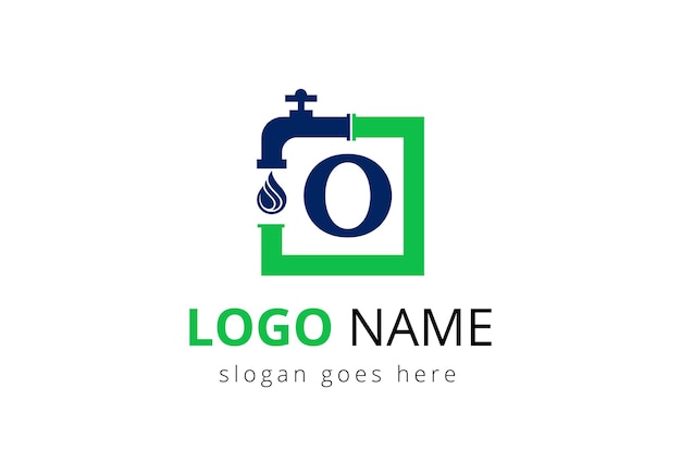 O Diseño del logotipo del fontanero