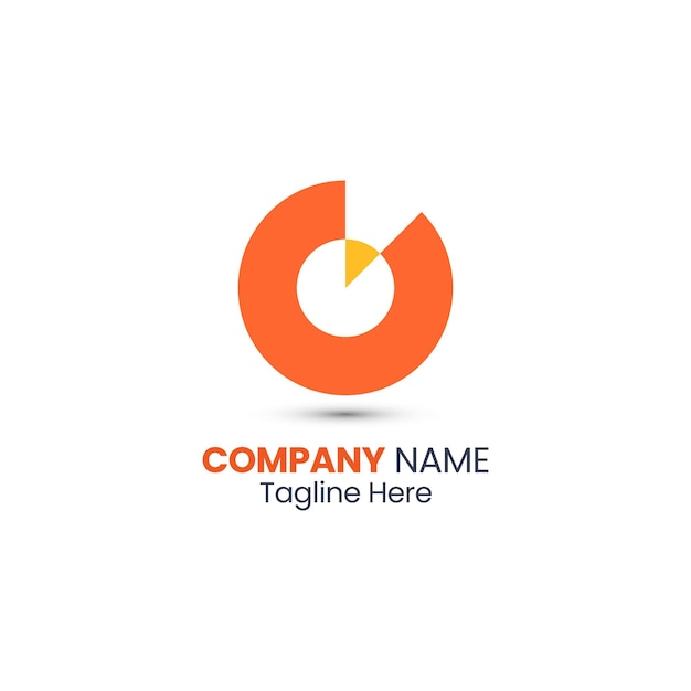 O Logotipo de la empresa Diseño de la identidad de la marca Ilustración vectorial