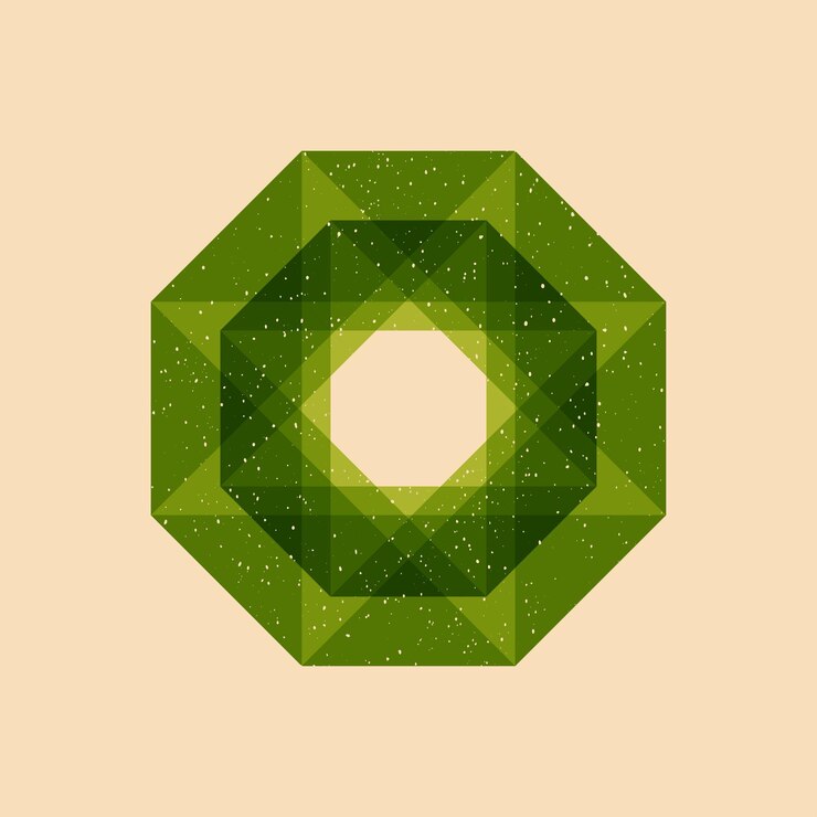 Vector objeto geométrico con efecto de impresión riso elemento gráfico vectorial