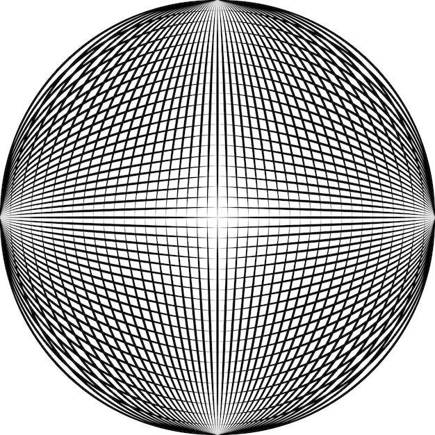 Vector objeto de mezcla circular