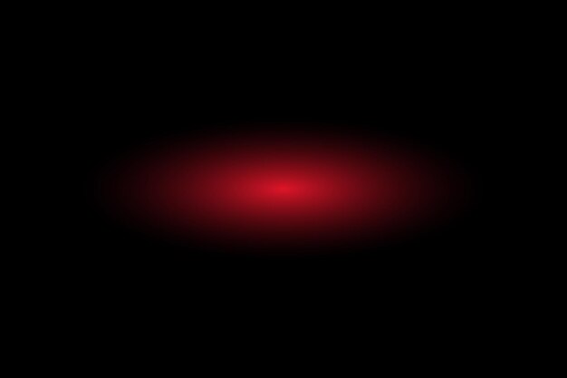 un objeto rojo con una luz roja en el medio