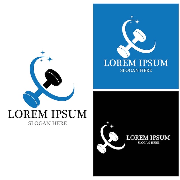 Objeto vectorial e iconos para Sport Label Gym Badge Fitness Logo Design