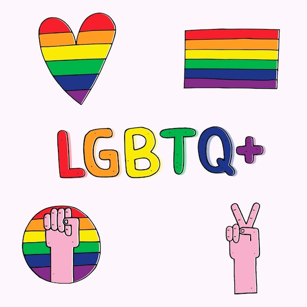 Objetos simbólicos de la comunidad LGBT