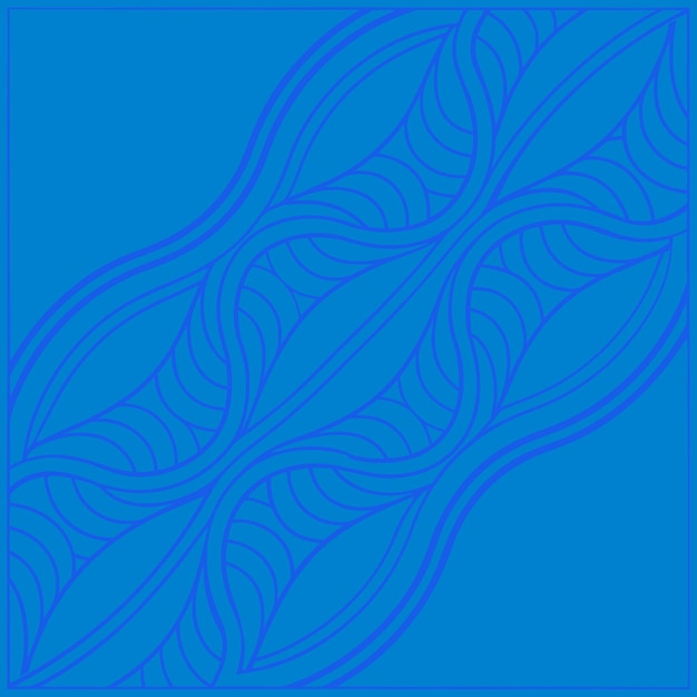 Obra de arte digital de patrón de onda abstracta