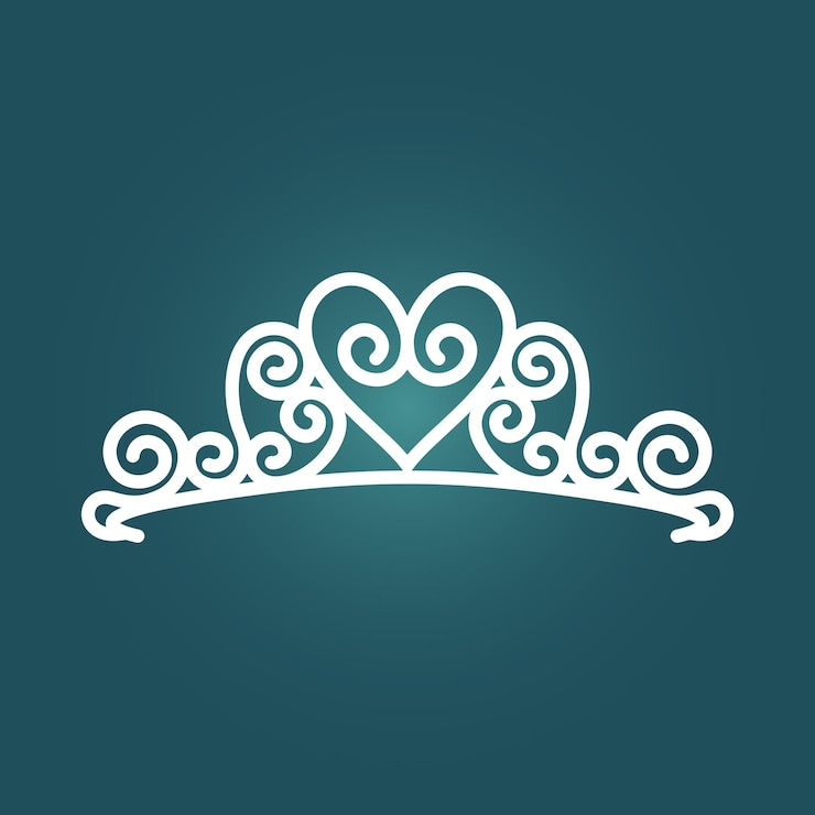 Vector obra de arte de moda de la corona magnífica ilustración vectorial abstracta colorido diseño aplicable