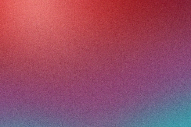 Obra de arte de textura granulada rústica de teal rojo y lavanda