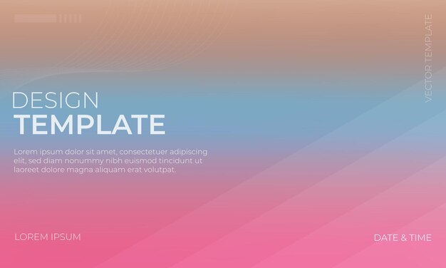 Obra artística de fondo de color marrón azul rosa con gradiente