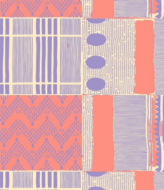 Obras de arte textil geométricas abstractas