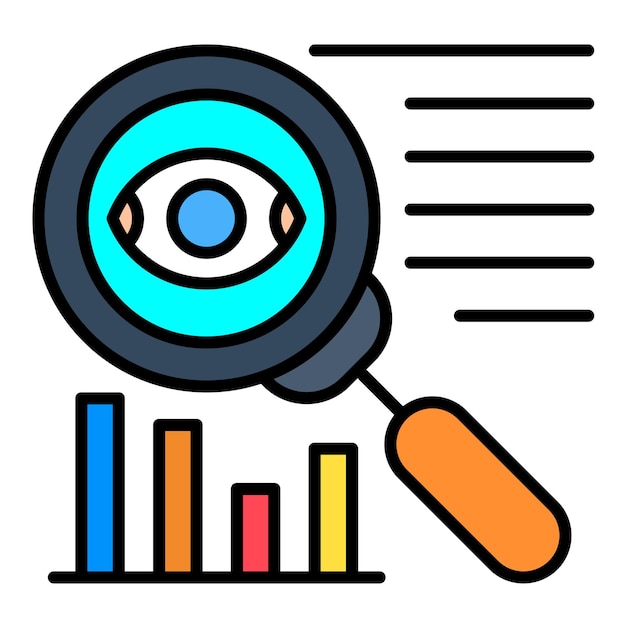 Observación Ilustración plana