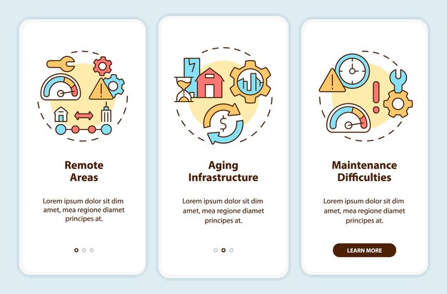 Obstáculos de electrificación rural al incorporar la pantalla de la aplicación móvil